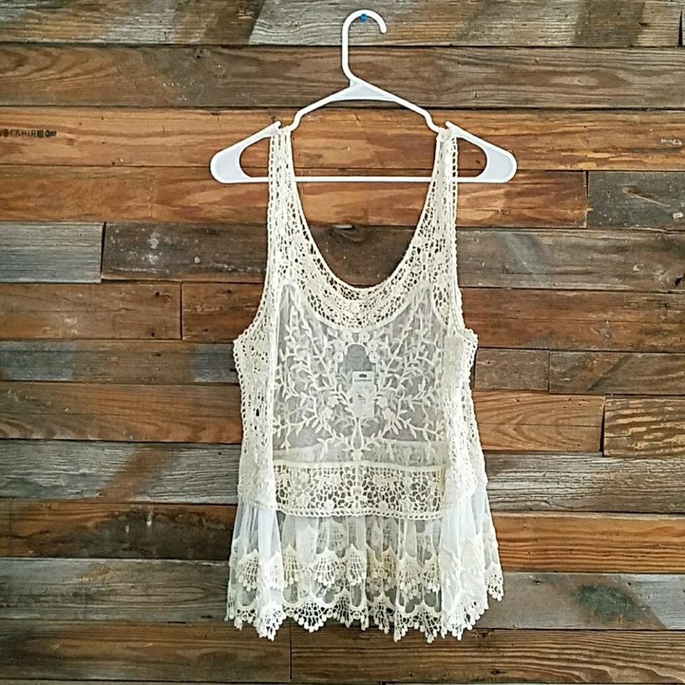 Express sheer top
